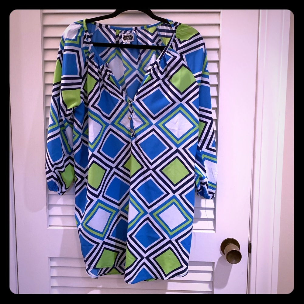 Mud pie size large tunic